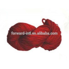 hilado de lana a mano multicolor de la venta caliente